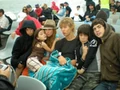 Regan Young (Lee), Ashley Boettcher (Hannah), Ashley Tisdale (Bethany), Austin Butler (Jake), Henry Young (Art) and Carter Jenkins (Tom)