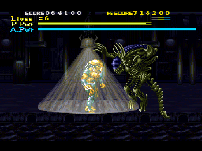 Alien vs. Predator (nintendo) | Aliens-Predator-Aliens versus predator