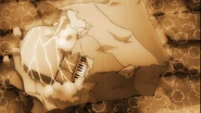 The toy piano Saga keeps in her room. The last gift to her daughter.