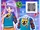 Blue Preppy Coord