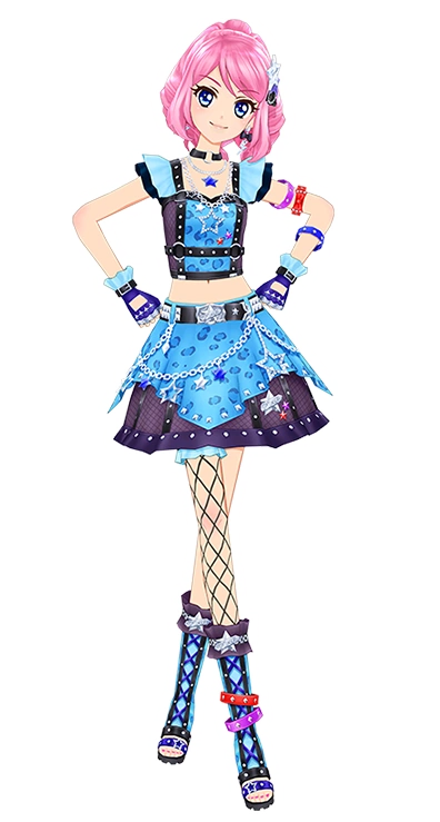 Aqua Starry Rock Coord | All Aikatsu! Wiki | Fandom