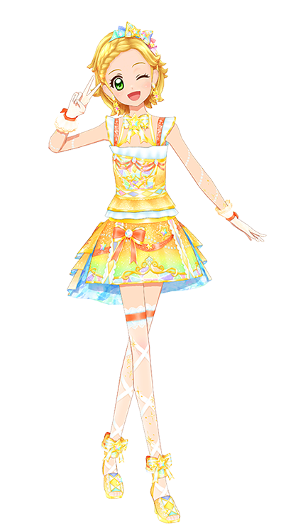 限定価格セール！ オレンジシャイニングラインコーデ 作れる アイカツオンパレード ゲームセンター・ゲームカード
