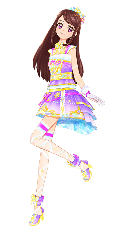 Purple Shining Line Coord | All Aikatsu! Wiki | Fandom