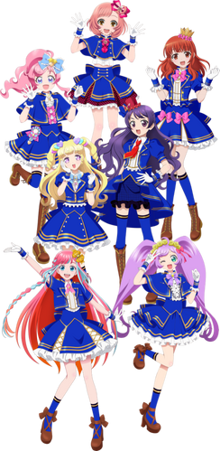 アニメムック　付属品付)「Dream Collaboration Festival アイカツ!シリーズ＆プリティーシリーズ」 キービジュアル複製画 Dream Collaboration Festival ドリコラFes.～アイカツ