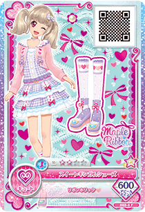 「新商品」に関するプレスリリース Ribbon Maple | Fandom | Wiki Aikatsu! All キャラクターグッズ