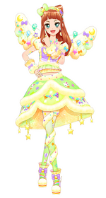 アイカツ！ ルーレット スイートライムライトコーデ 早乙女あこ スイートライムライトコーデ アイカツスターズ