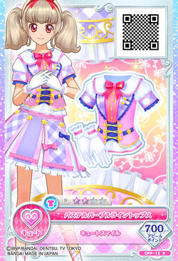 Pastel Purple Line Coord | All Aikatsu! Wiki | Fandom