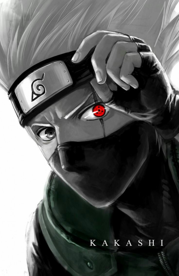 Wallpaper minimal, naruto, anime, kakashi, shinobi for mobile and desktop,  section сэйнэн, resolution 1920x1200 - download