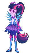 Sci-Twi in her Crystal Form Transformation.