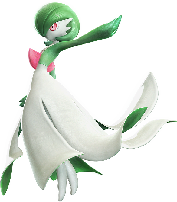 Download The graceful Gardevoir stands ready for battle. Wallpaper