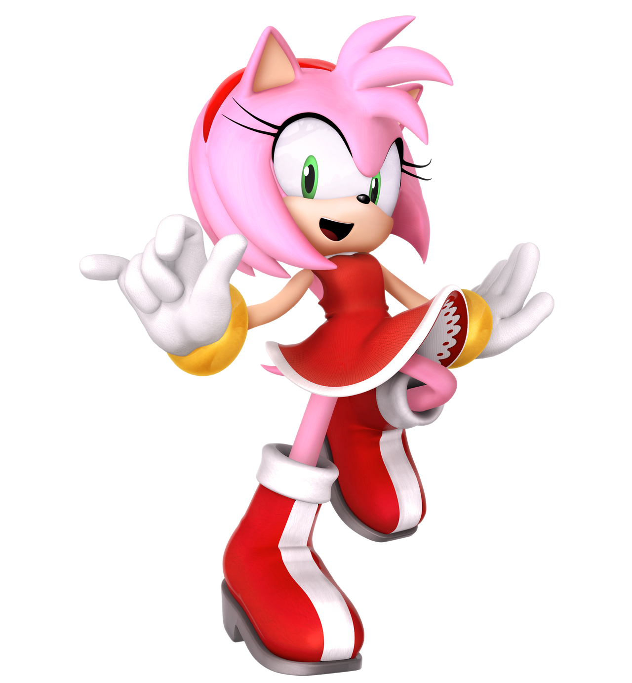 Amy Rose Png - Sonic The Hedgehog Render, Transparent Png , Transparent Png  Image - PNGitem