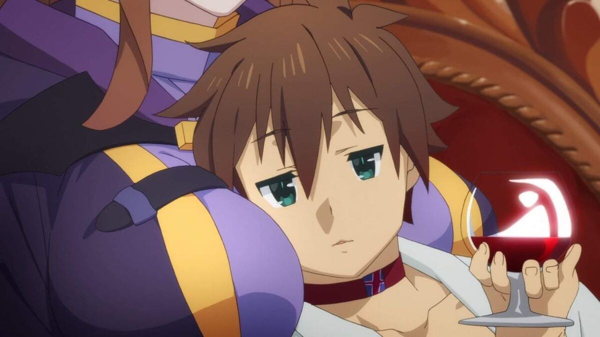 Anime Love United - KonoSuba: God's Blessing On This Wonderful World! The  series follows the adventures of Kazuma Satō who, after he dies of a heart  attack after pushing a girl out
