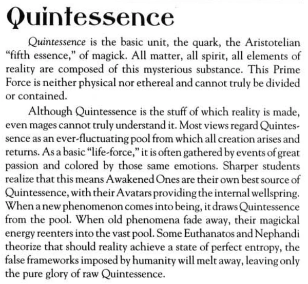 Quintessence