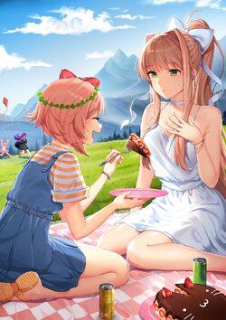 Monika (Doki Doki Literature Club), UDB&NOG Wiki