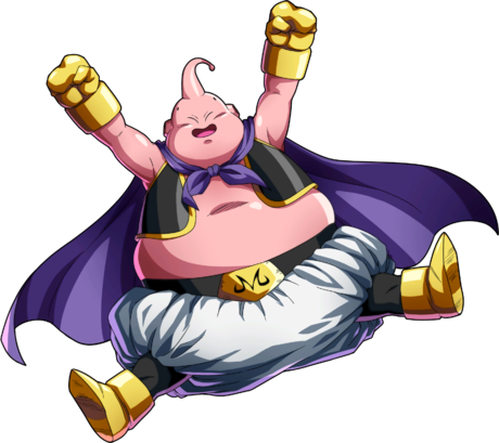 Portrait of Majin Boo (from dragon ball), D&D