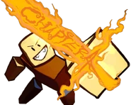 Player Wielding Firebrand