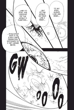 Gods (Magi) are higher-dimensional beings that occupies all dimensions, where each dimension contains a god, for a superior god the lower world is as insignificant as fiction.