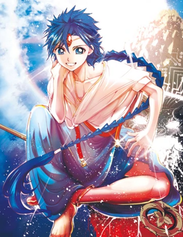 Magi the kingdom of magic:Aladdin render by AyakaYukihiro on