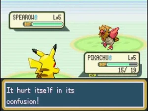 Pokemon status effect