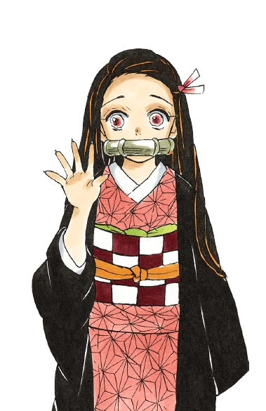 Kimetsu no Yaiba:Kamado Nezuko Kakoii Battle Pose Render