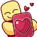 Player With The Heart Card