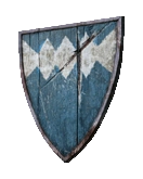 Blue Wooden Shield