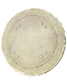 Large Leather Shield