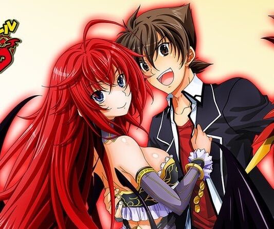 Rias/Issei, Rias Gremory, Anime, Issei, High School DxD New, High School DxD,  HD wallpaper