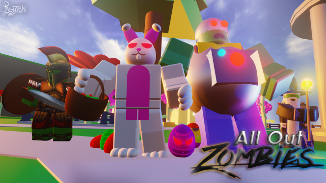 Easter Event 2020 All Out Zombies Wiki Fandom - roblox easter robux event