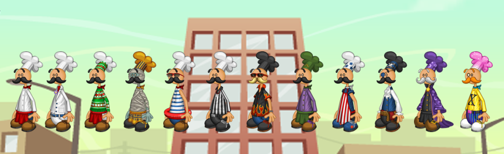 Browser Games - Papa Louie: When Pizzas Attack - Training Signs - The  Spriters Resource