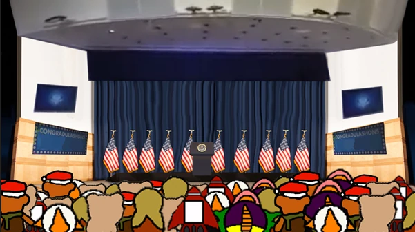 "Congradulashons Derek!"