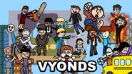 Characters animated via custom avatars
