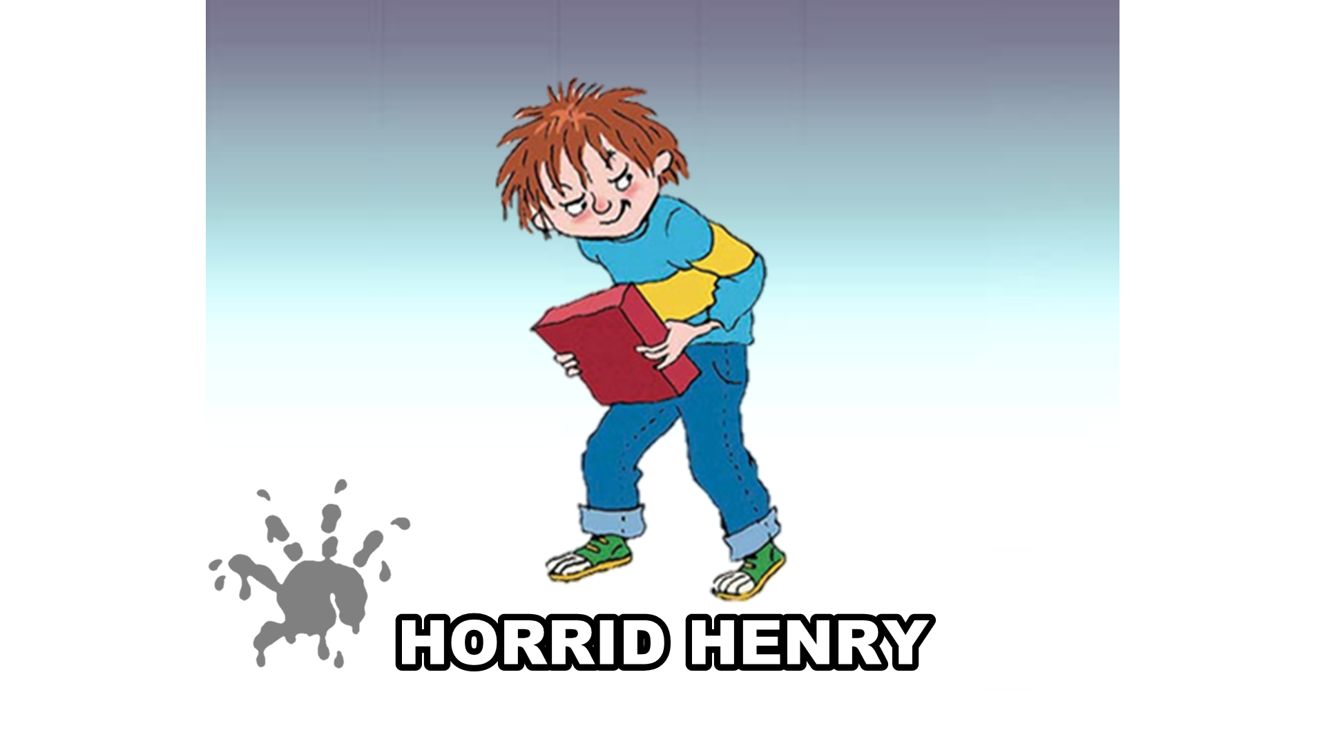 horrid henry pack lunch clipart