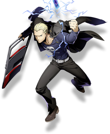 Kanji Tatsumi (BlazBlue Cross Tag Battle, Character Select Artwork)