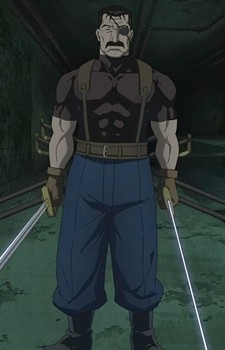 King Bradley from Fullmetal Alchemist Brotherhood with, Stable Diffusion