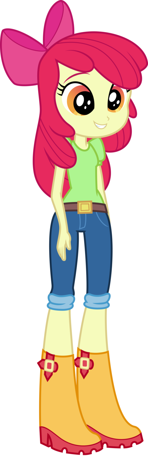 my little pony apple bloom equestria girls