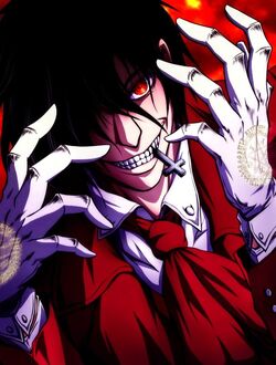 👽brini👽 on X: ☠ King of Vampires ☠ #Alucard #hellsing #anime #AnimeArt   / X