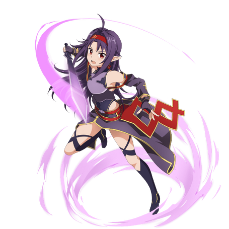 Yuuki konno memory defrag render by tsadeek-dbovubq