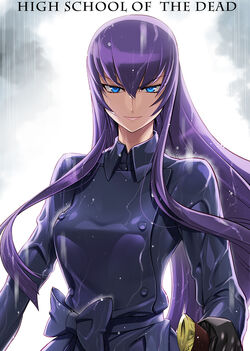 Saeko Busujima, All Worlds Alliance Wiki