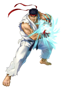 The Fake World Showcase — Street Fighter II: The World Warrior, Ryu win  pose