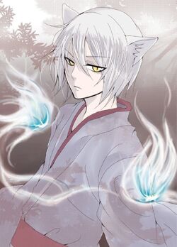 Custom Cursor - Tomoe is a fox yokai, presently serving as the familiar  Nanami Momozono in the manga series Kamisama Hajimemashita. Anime cursor  Kamisama Kiss with Tomoe and Fox Fire. #CustomCursor #Cursor #