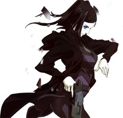 Re-l Mayer from Ergo proxy, female anime character art, Stable Diffusion