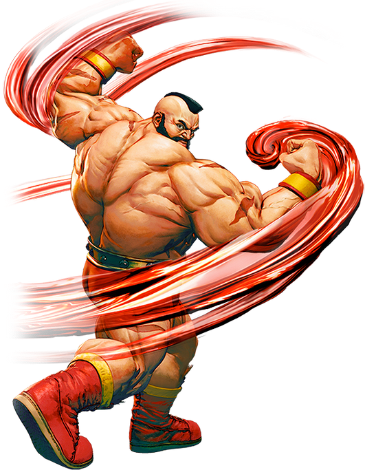 Street Fighter on X: Zangief flexes the beauty of his muscles in front of  a raging crowd in the Barmaley Steelworks stage, a steel mill known for its  blast furnace. Yes, he