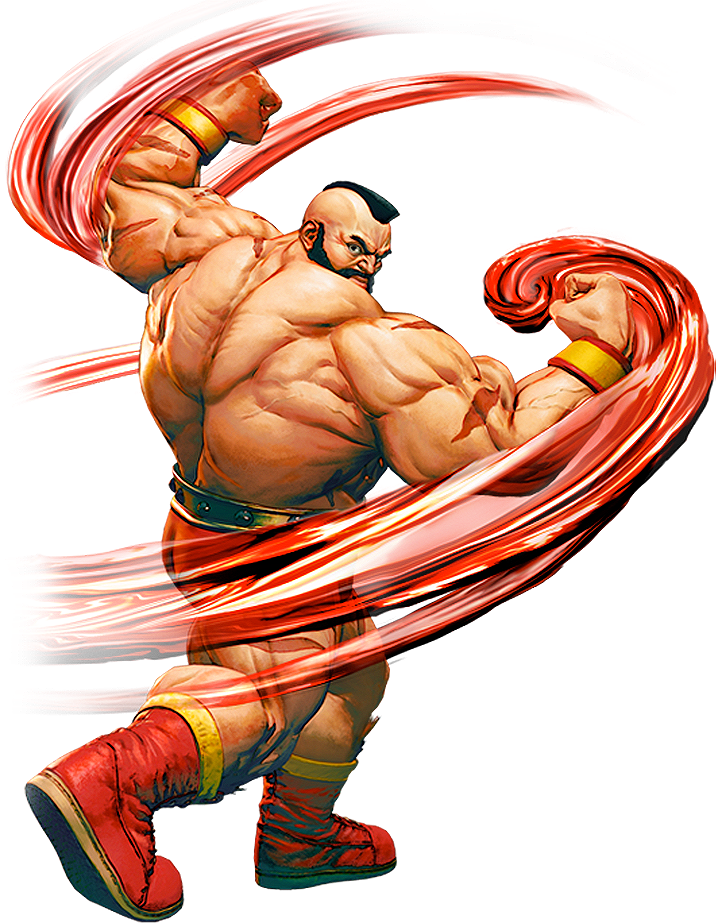 zangief (street fighter and 1 more) drawn by nesskain