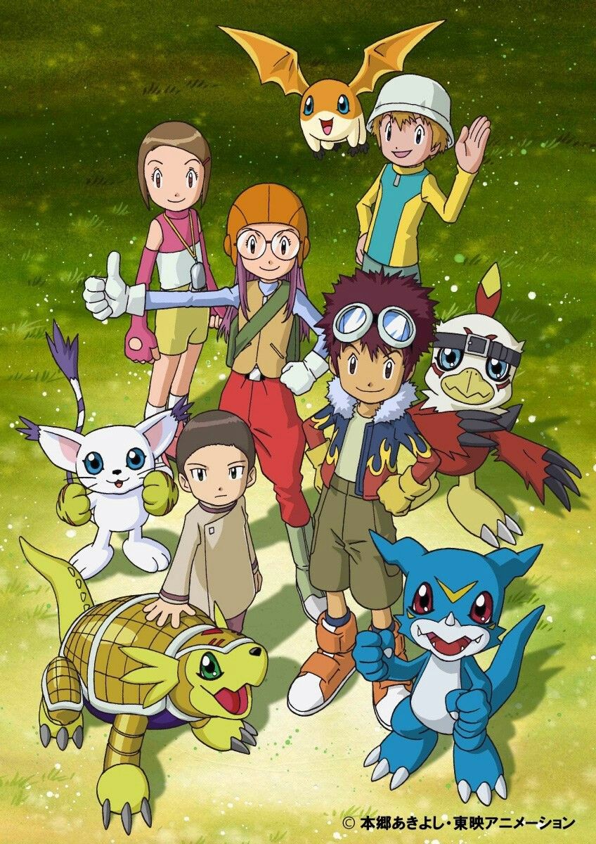 Digimon Adventure Tri #02 gang  Digimon adventure, Digimon