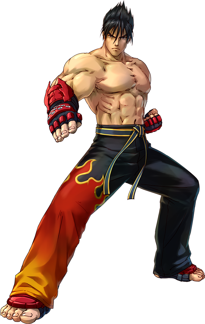 17 jin kazama tekken5 Top 20 personagens  Jin kazama, Game character  design, Game character