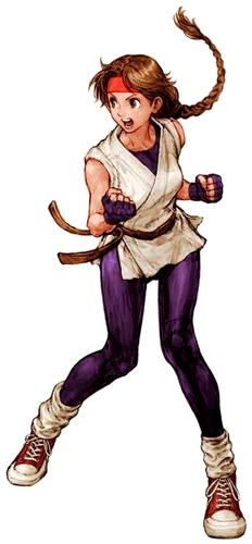 Poster Officiel Neo Geo Girls - Yuri Sakazaki, Format B2 - Jeu Vidéo, Très Bon état