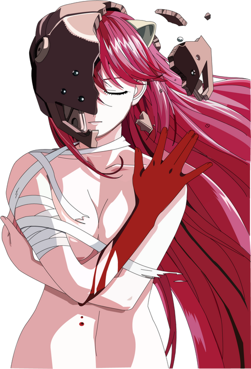 Elfen Lied - In the opening of Elfen Lied, all of the art