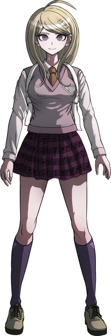 Danganronpa V3 Kaede Akamatsu Fullbody Sprite (1)