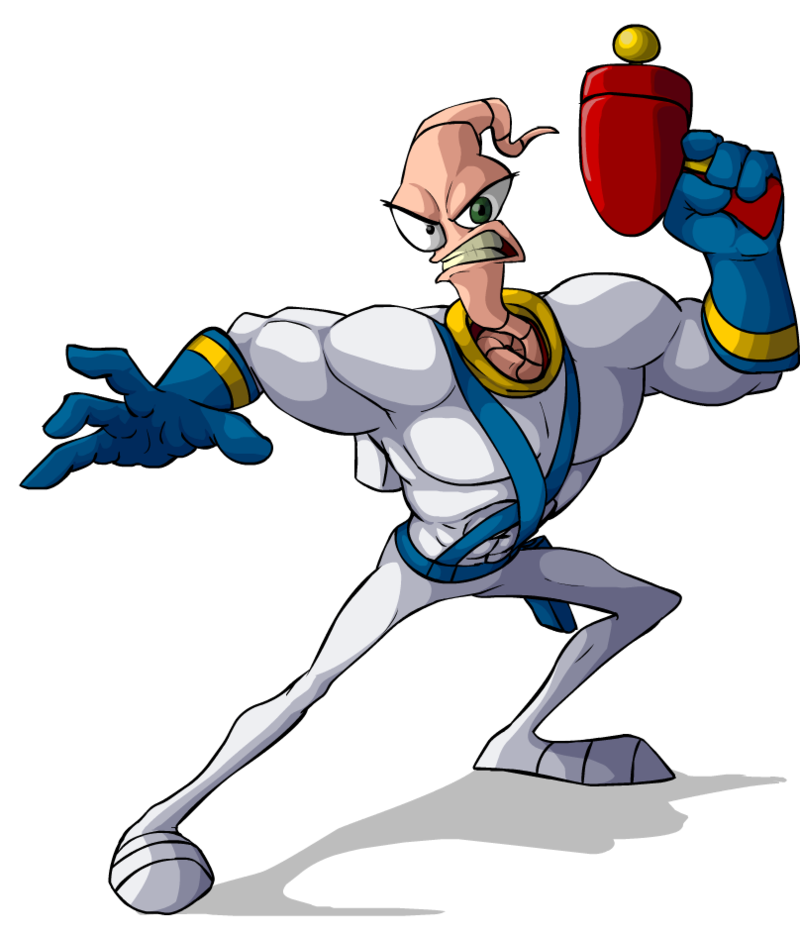 O que aconteceu com EarthWorm Jim?